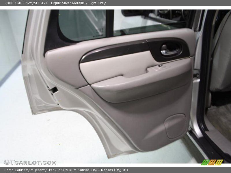 Liquid Silver Metallic / Light Gray 2008 GMC Envoy SLE 4x4