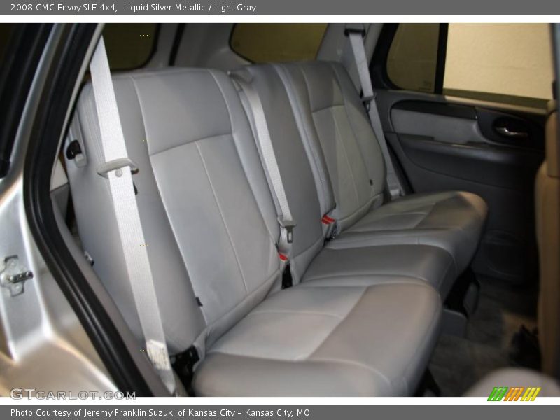 Liquid Silver Metallic / Light Gray 2008 GMC Envoy SLE 4x4