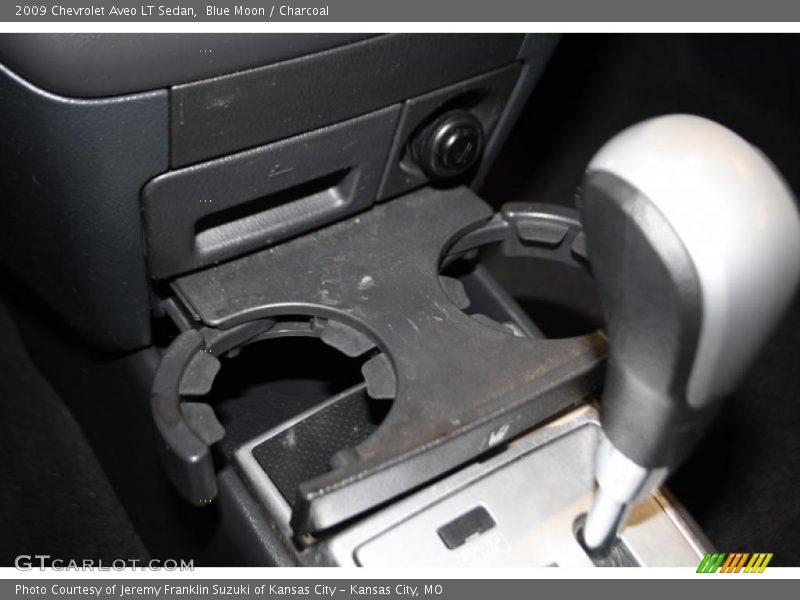 Blue Moon / Charcoal 2009 Chevrolet Aveo LT Sedan