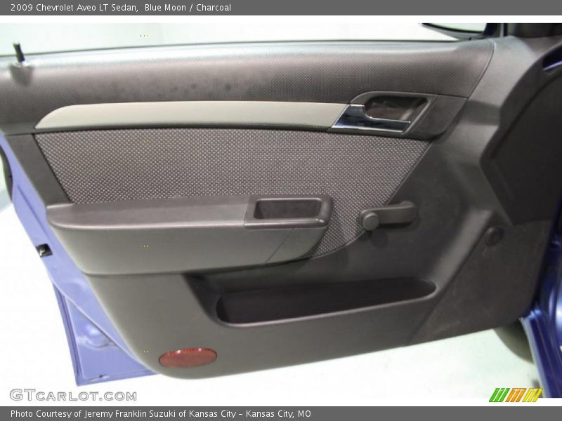 Blue Moon / Charcoal 2009 Chevrolet Aveo LT Sedan