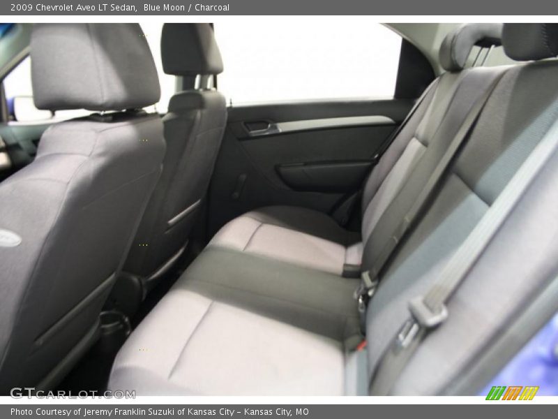 Blue Moon / Charcoal 2009 Chevrolet Aveo LT Sedan
