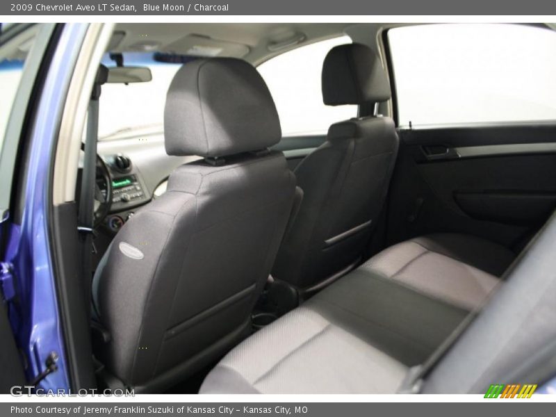 Blue Moon / Charcoal 2009 Chevrolet Aveo LT Sedan