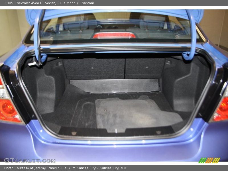 Blue Moon / Charcoal 2009 Chevrolet Aveo LT Sedan
