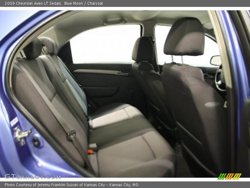 Blue Moon / Charcoal 2009 Chevrolet Aveo LT Sedan