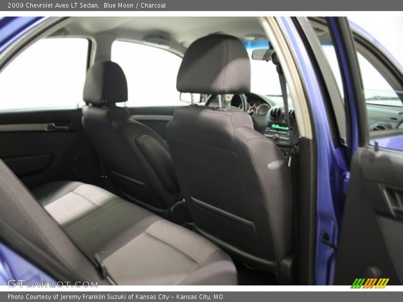 Blue Moon / Charcoal 2009 Chevrolet Aveo LT Sedan