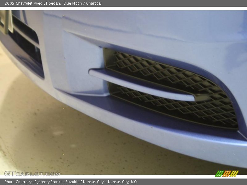 Blue Moon / Charcoal 2009 Chevrolet Aveo LT Sedan