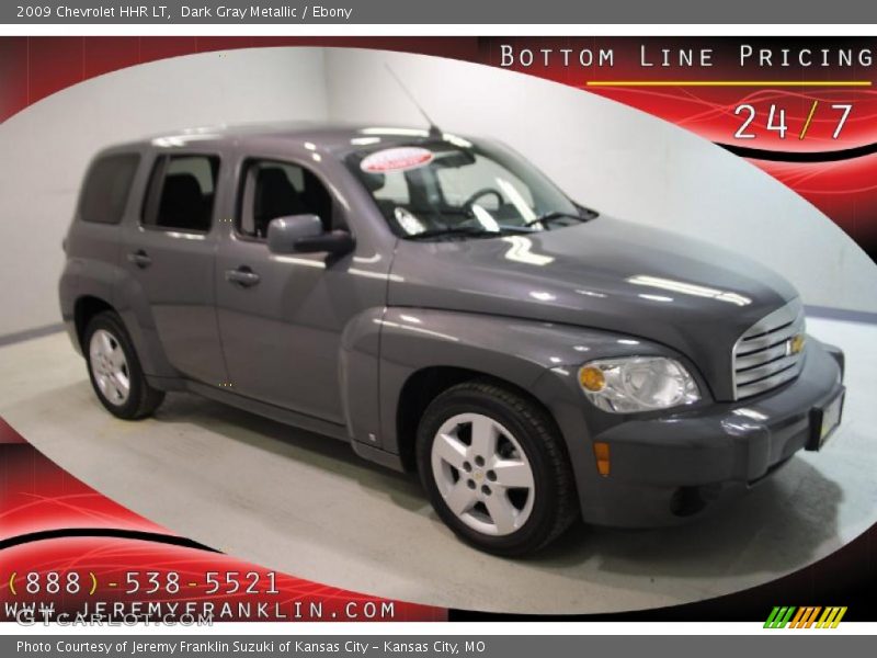 Dark Gray Metallic / Ebony 2009 Chevrolet HHR LT
