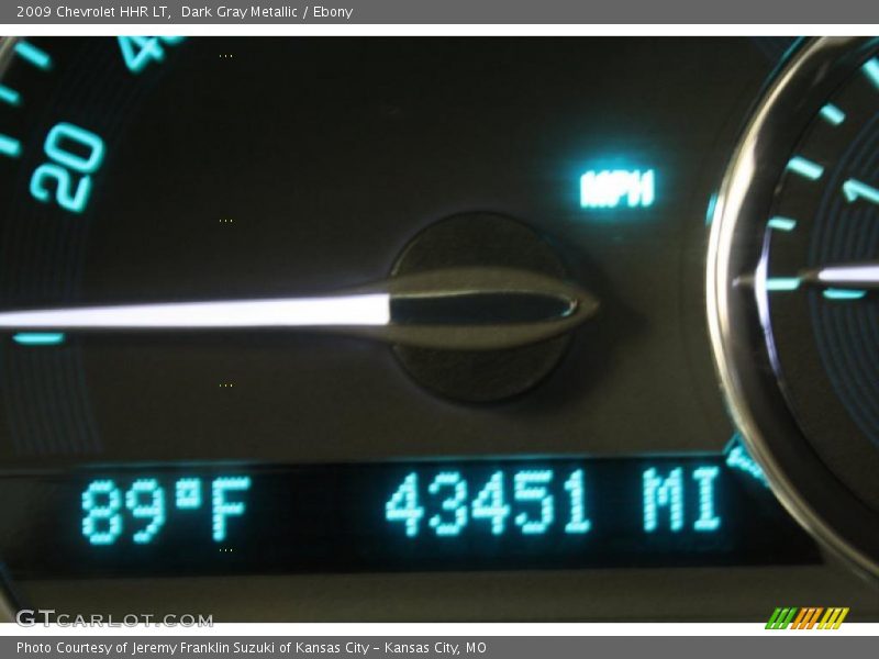 Dark Gray Metallic / Ebony 2009 Chevrolet HHR LT