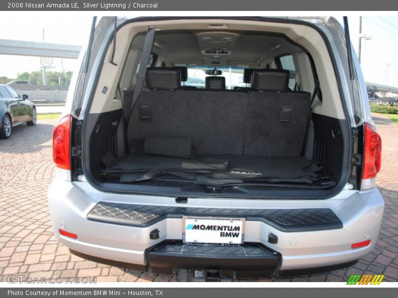 Silver Lightning / Charcoal 2008 Nissan Armada LE