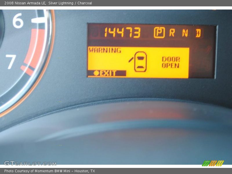 Silver Lightning / Charcoal 2008 Nissan Armada LE