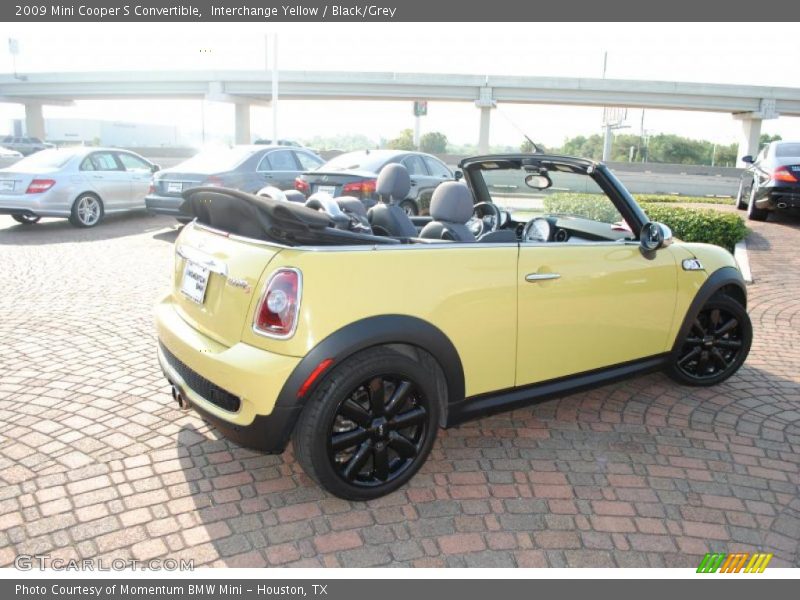 Interchange Yellow / Black/Grey 2009 Mini Cooper S Convertible