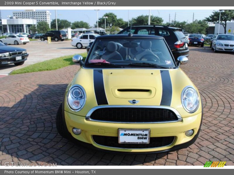 Interchange Yellow / Black/Grey 2009 Mini Cooper S Convertible