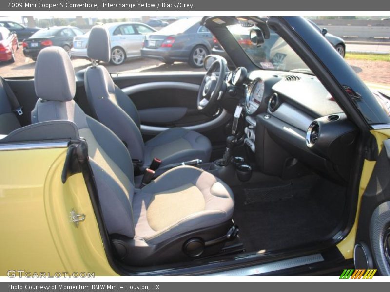 Interchange Yellow / Black/Grey 2009 Mini Cooper S Convertible