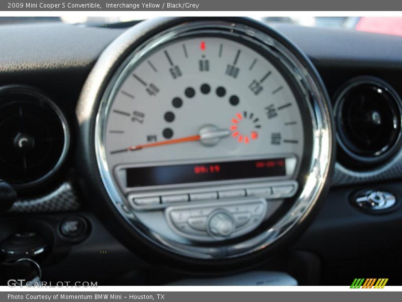 Interchange Yellow / Black/Grey 2009 Mini Cooper S Convertible
