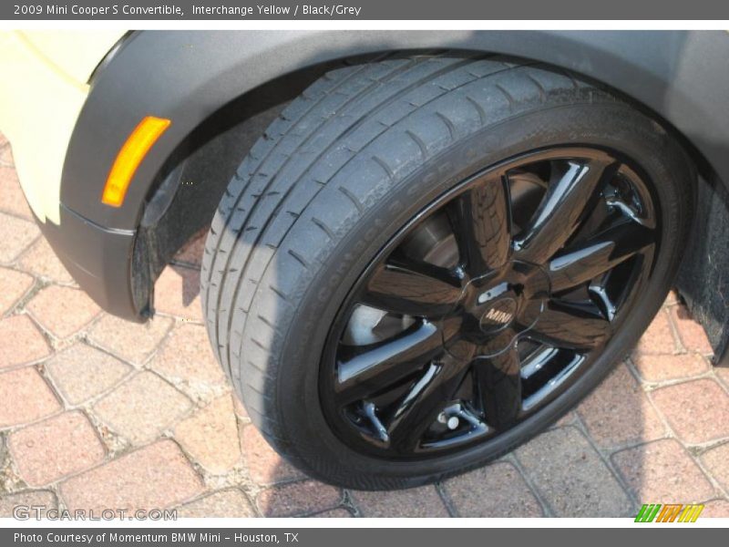 Interchange Yellow / Black/Grey 2009 Mini Cooper S Convertible