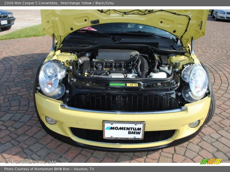 Interchange Yellow / Black/Grey 2009 Mini Cooper S Convertible
