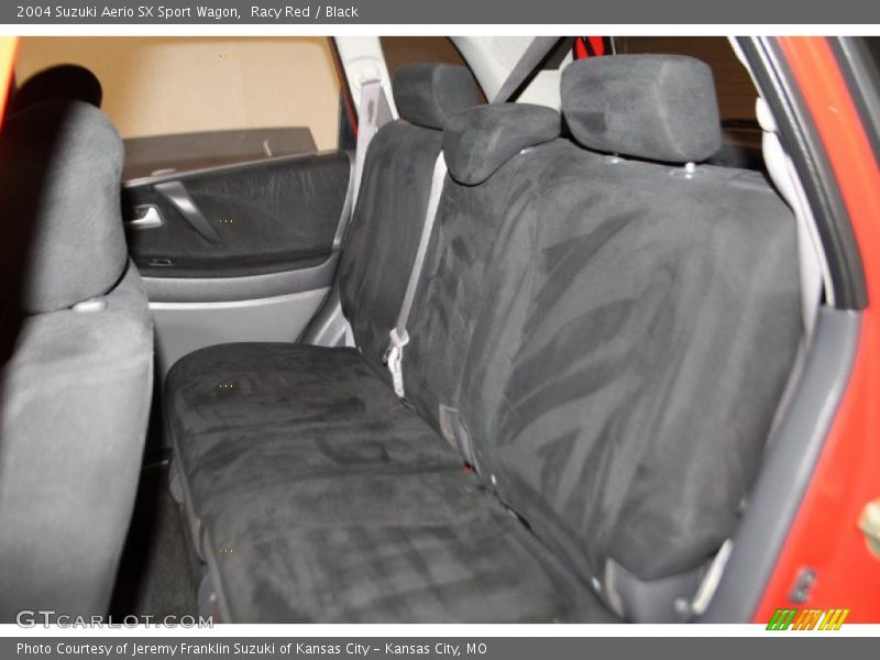Racy Red / Black 2004 Suzuki Aerio SX Sport Wagon