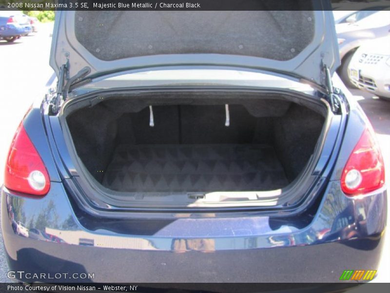 Majestic Blue Metallic / Charcoal Black 2008 Nissan Maxima 3.5 SE