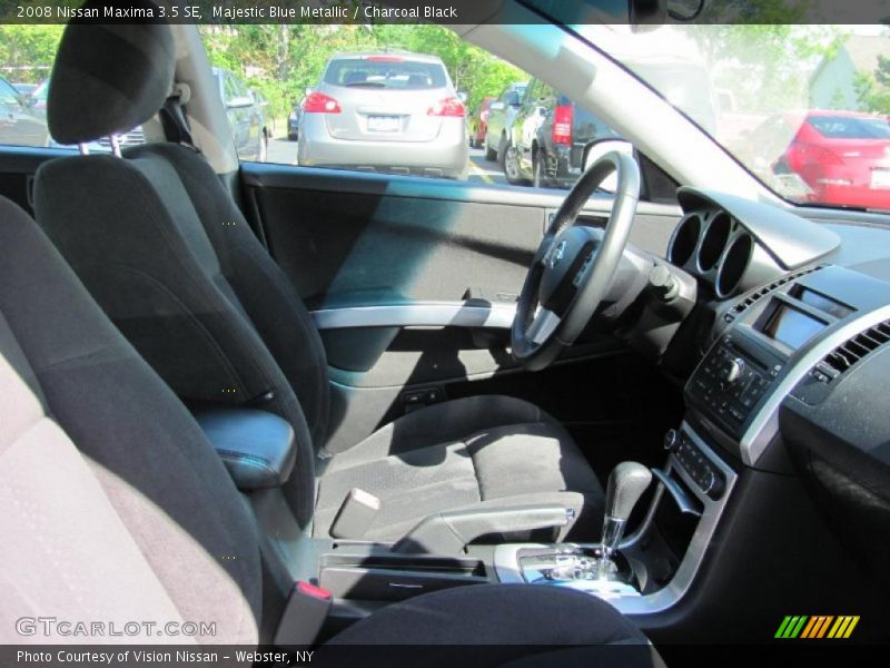 Majestic Blue Metallic / Charcoal Black 2008 Nissan Maxima 3.5 SE