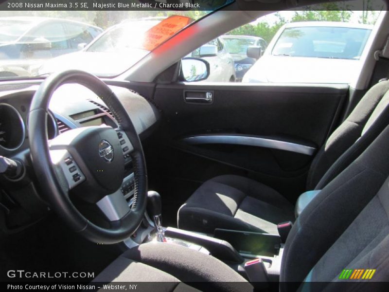 Majestic Blue Metallic / Charcoal Black 2008 Nissan Maxima 3.5 SE
