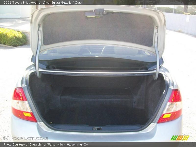 Silver Strata Metallic / Gray 2001 Toyota Prius Hybrid
