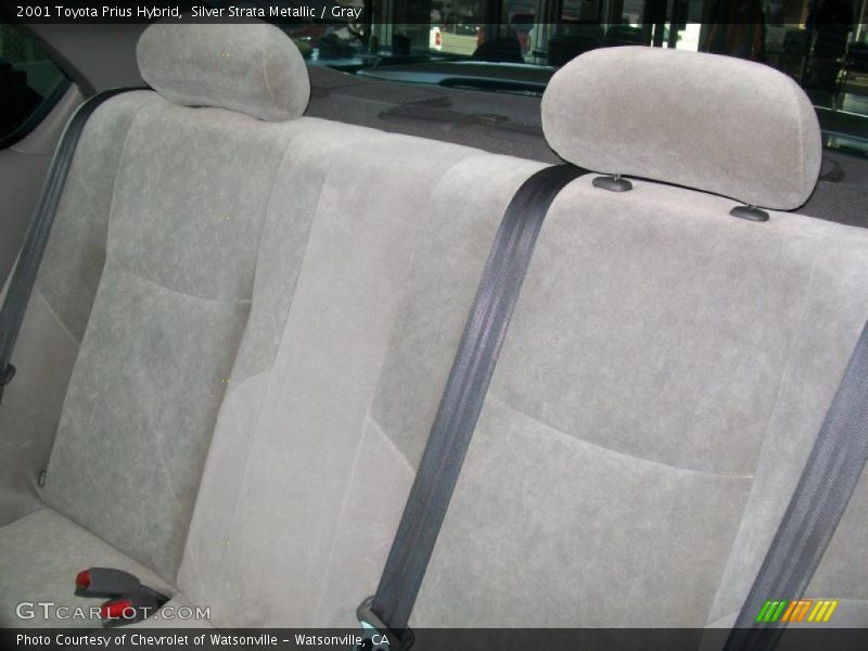 Silver Strata Metallic / Gray 2001 Toyota Prius Hybrid