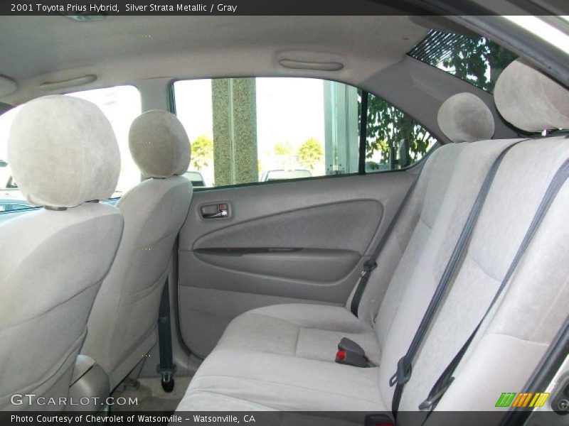 Silver Strata Metallic / Gray 2001 Toyota Prius Hybrid