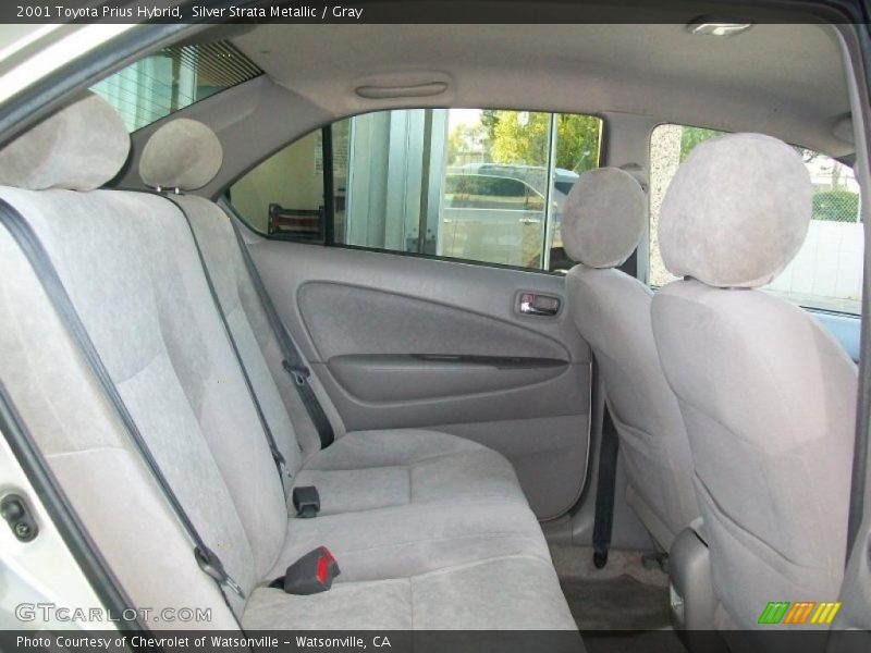 Silver Strata Metallic / Gray 2001 Toyota Prius Hybrid