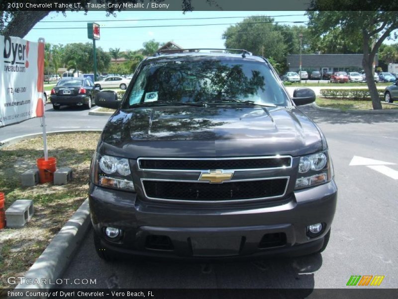 Taupe Gray Metallic / Ebony 2010 Chevrolet Tahoe LT