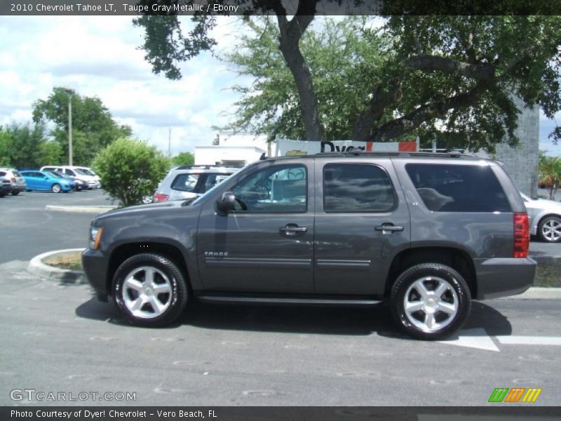 Taupe Gray Metallic / Ebony 2010 Chevrolet Tahoe LT