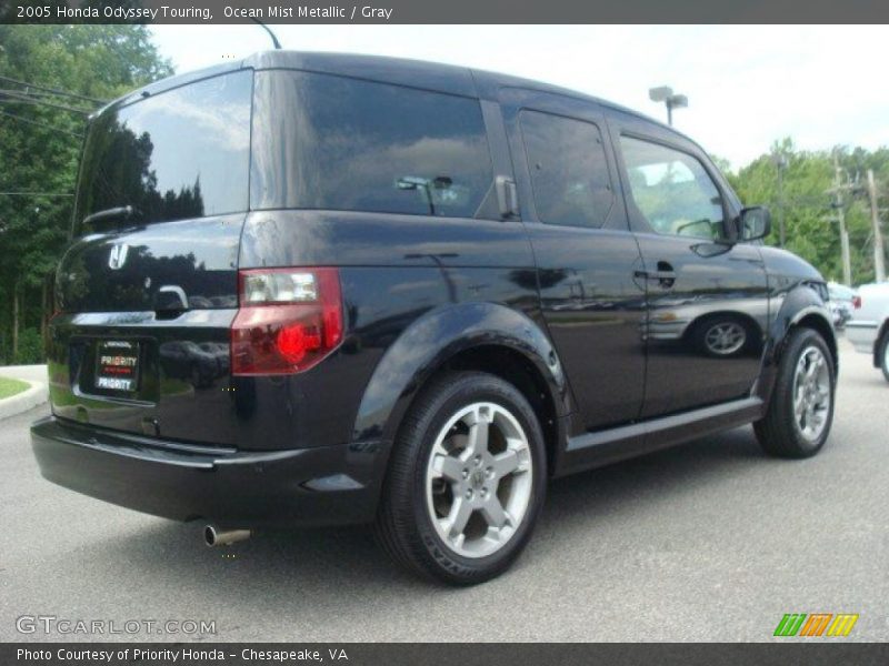 Ocean Mist Metallic / Gray 2005 Honda Odyssey Touring