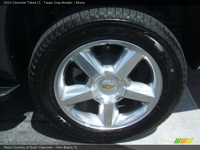 Taupe Gray Metallic / Ebony 2010 Chevrolet Tahoe LT
