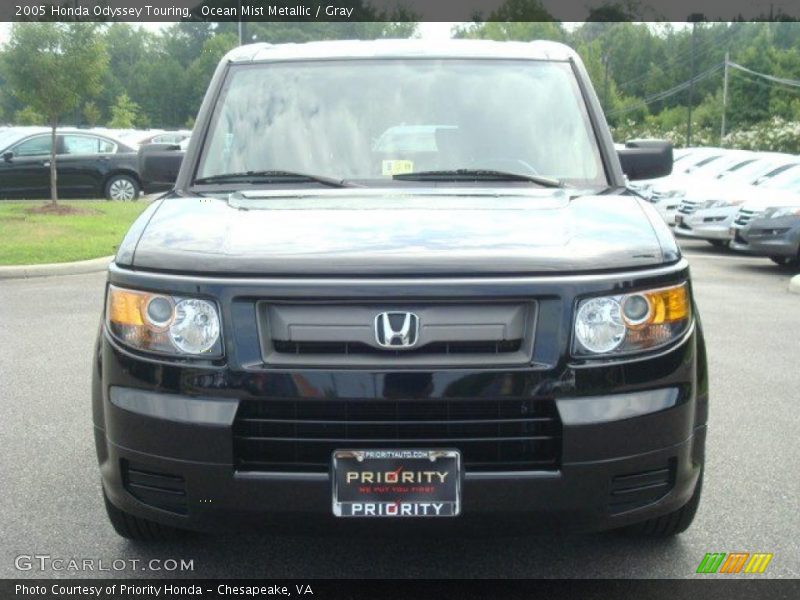 Ocean Mist Metallic / Gray 2005 Honda Odyssey Touring