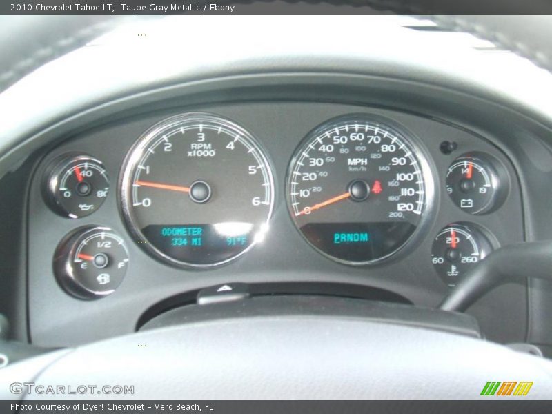 Taupe Gray Metallic / Ebony 2010 Chevrolet Tahoe LT