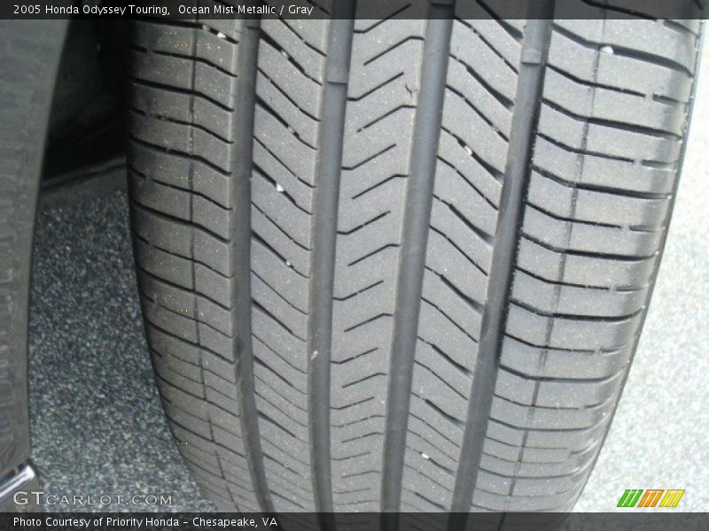 Ocean Mist Metallic / Gray 2005 Honda Odyssey Touring