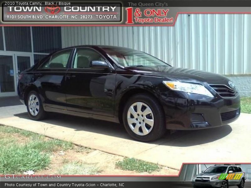 Black / Bisque 2010 Toyota Camry