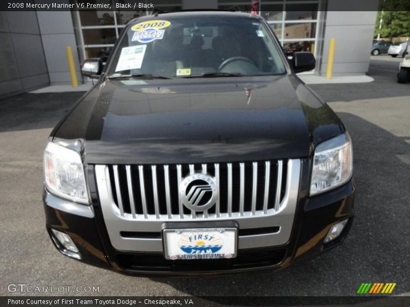 Black / Black 2008 Mercury Mariner V6 Premier
