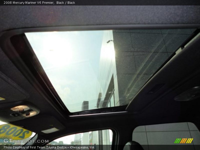 Black / Black 2008 Mercury Mariner V6 Premier