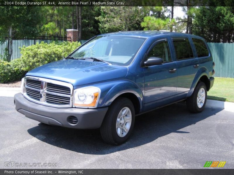 Atlantic Blue Pearl / Medium Slate Gray 2004 Dodge Durango ST 4x4