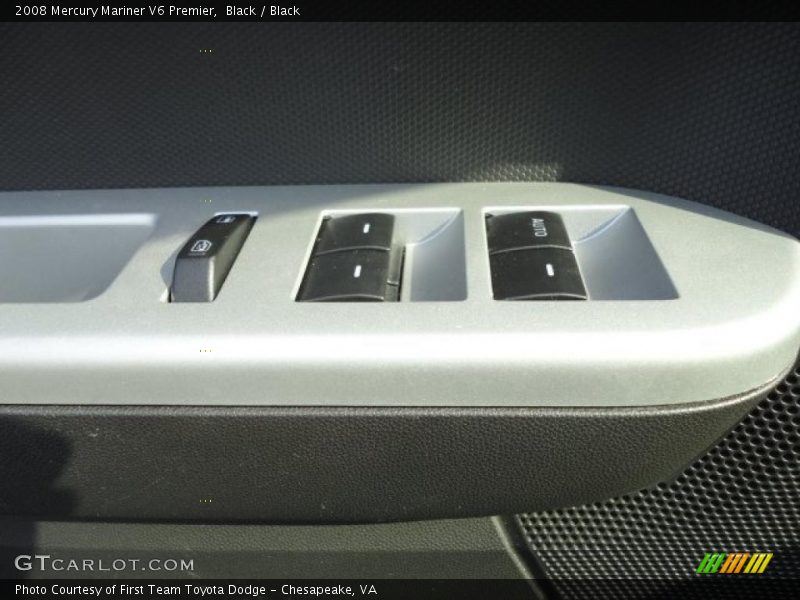 Black / Black 2008 Mercury Mariner V6 Premier