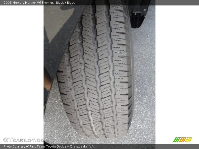 Black / Black 2008 Mercury Mariner V6 Premier