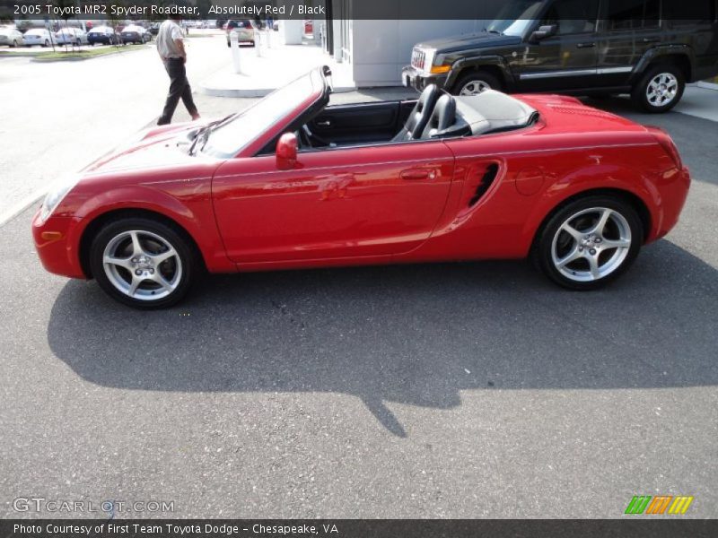  2005 MR2 Spyder Roadster Absolutely Red