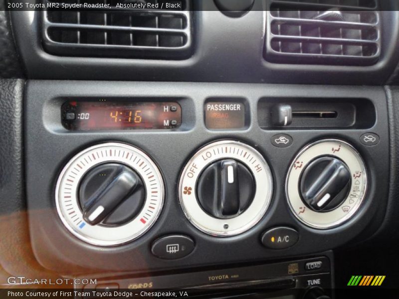 Absolutely Red / Black 2005 Toyota MR2 Spyder Roadster