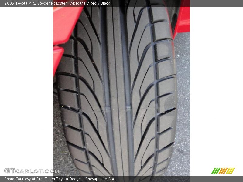 Absolutely Red / Black 2005 Toyota MR2 Spyder Roadster