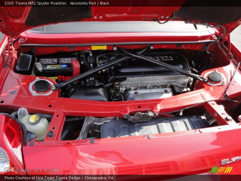  2005 MR2 Spyder Roadster Engine - 1.8 Liter DOHC 16-Valve VVT-i 4 Cylinder
