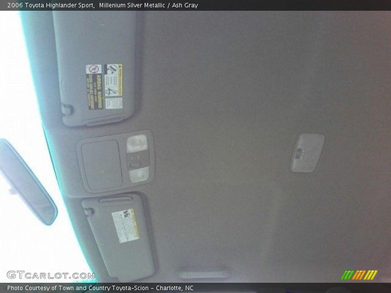 Millenium Silver Metallic / Ash Gray 2006 Toyota Highlander Sport