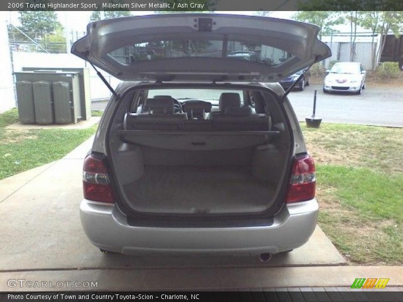 Millenium Silver Metallic / Ash Gray 2006 Toyota Highlander Sport