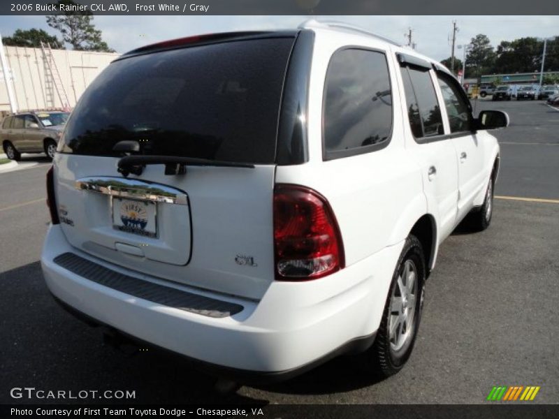 Frost White / Gray 2006 Buick Rainier CXL AWD