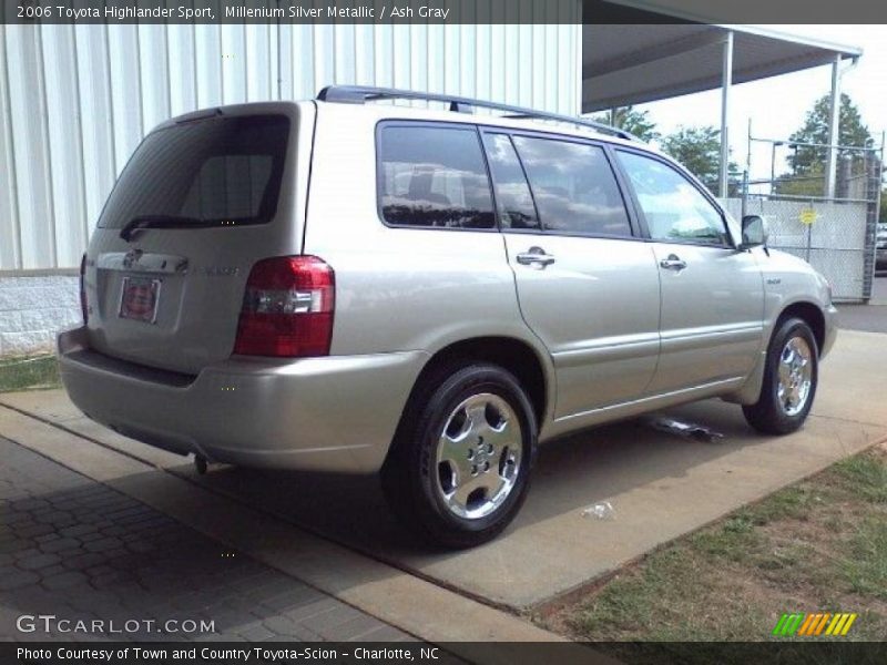 Millenium Silver Metallic / Ash Gray 2006 Toyota Highlander Sport