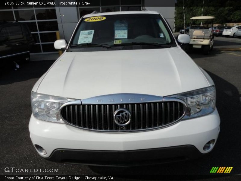 Frost White / Gray 2006 Buick Rainier CXL AWD